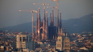 Imagen de archivo del templo de la Sagrada Familia de Barcelona.