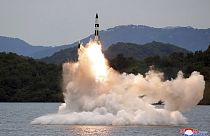 Εκτόξευση βαλλιστικού πυραύλου από την Βόρεια Κορέα - φώτο αρχείου