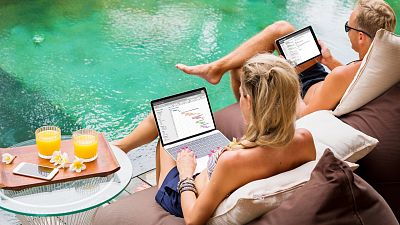 The digital nomad lifestyle ‘attracts people who don't fit in the box’.