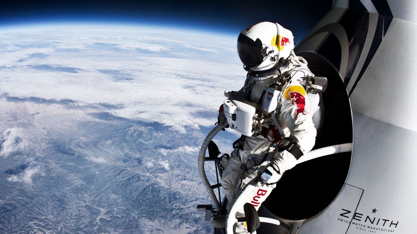 Feeling supersonic: Baumgartner on 10 after from space | Euronews