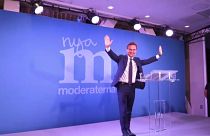 El futuro primer ministro sueco, Ulf Kristersson
