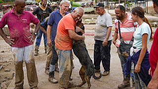 Après un glissement de terrain à Las Tejerias, le 9 octobre 2022, Venezuela