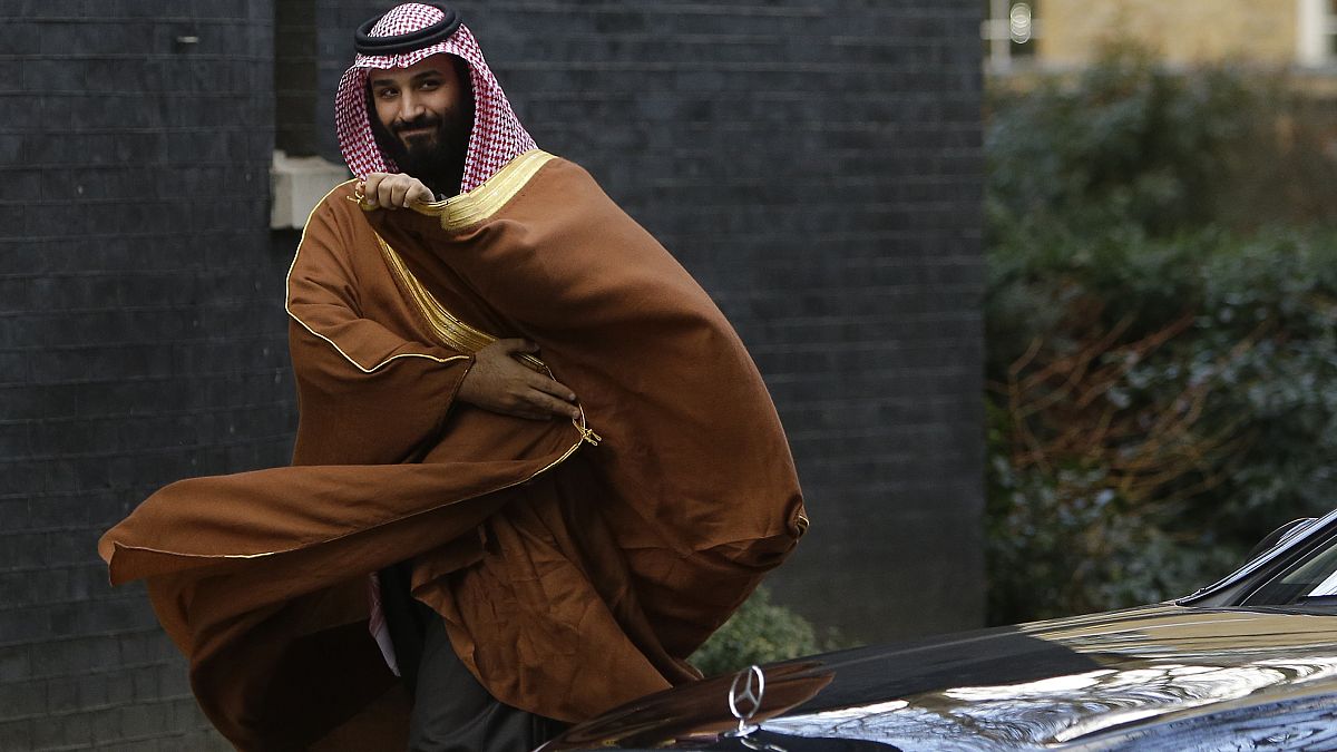 ولي العهد السعودي محمد بن سلمان في لندن. 07/03/2018