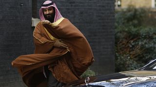 ولي العهد السعودي محمد بن سلمان في لندن. 07/03/2018