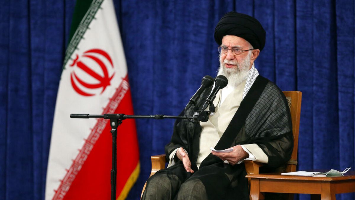 İran dini lideri Ali Hamaney 