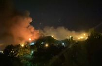 İran'ın başkenti Tahran'da rejim muhaliflerinin kaldığı Evin Cezaevi'nde çıkan yangın söndürüldü