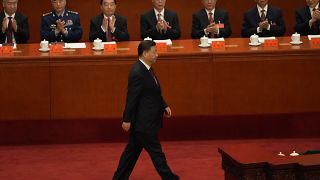 Xi Jinping a prononcé un discours d'une heure trente devant plus de 2000 délégués réunis au Palais du peuple de Pékin (Chine)