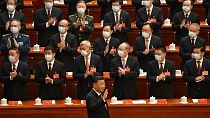 Çin Devlet Başkanı ve ÇKP Genel Sekreteri Şi Cinping, başkent Pekin’de başlayan iktidardaki Komünist Partinin (ÇKP) 20. Ulusal Kongresi'nde konuştu