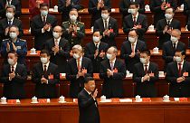 Çin Devlet Başkanı ve ÇKP Genel Sekreteri Şi Cinping, başkent Pekin’de başlayan iktidardaki Komünist Partinin (ÇKP) 20. Ulusal Kongresi'nde konuştu