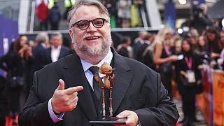 Guillermo del Toro e il suo Pinocchio. (Londra, 15.10.2022)