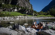La vallée de Bavona, en Suisse, où la sobriété énergétique est un mode de vie, à Cevio, le 20 septembre 2022