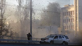 Έκρηξη στο Κίεβο μετά από επίθεση με drones
