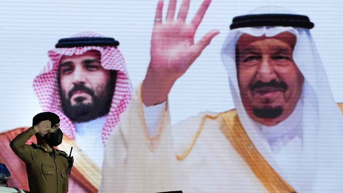  العاهل السعودي الملك سلمان بن عبد العزيز وولي العهد محمد بن سلمان