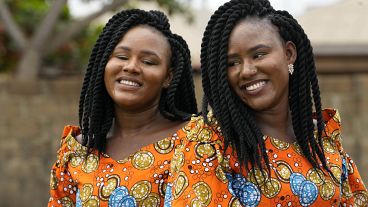 Nigerian city Igbo-Ora celebrates its many twins with annual festival