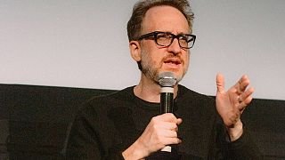 James Gray at his masterclass in Lyon, at the Lumière Film Festival this year 