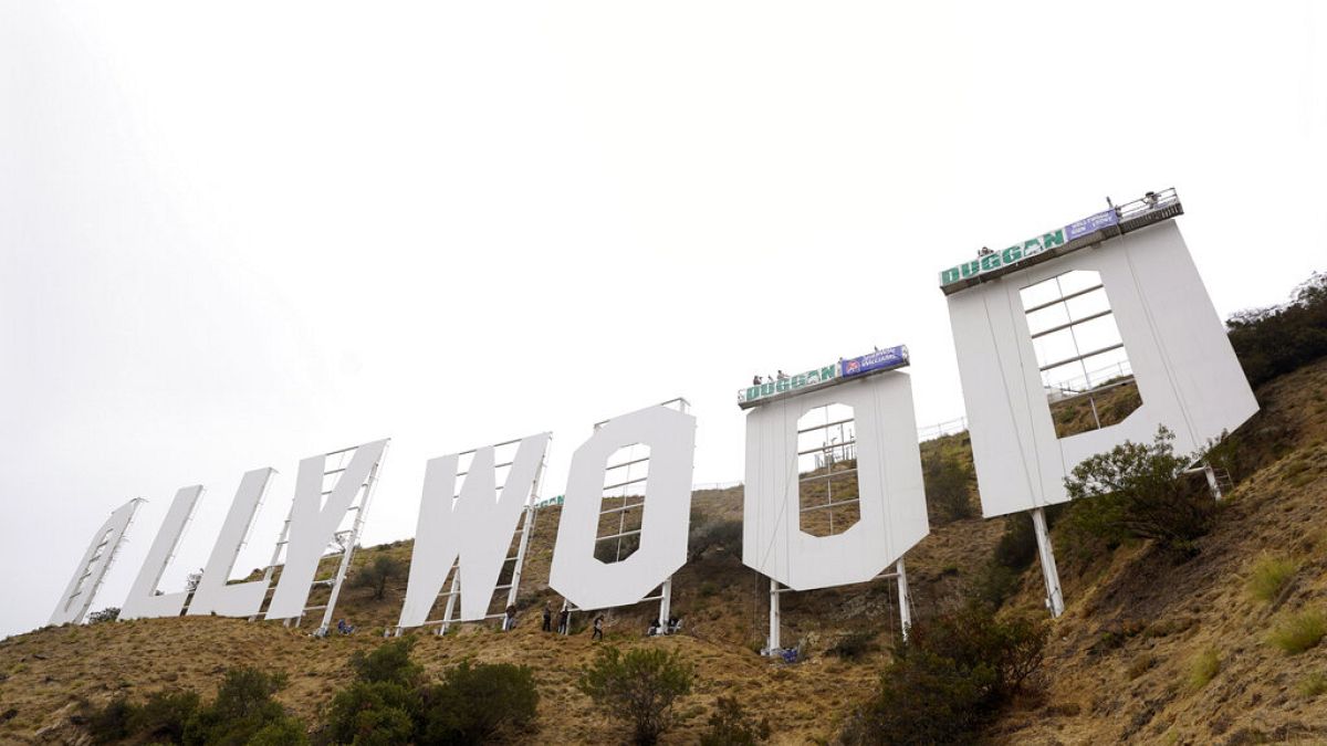 Hollywood sign gets refurbished for its 100th anniversary