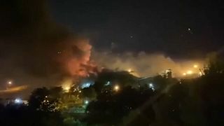 Incendio alla prigione di Teheran