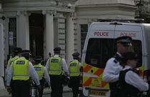 الشرطة البريطانية في شوارع لندن.