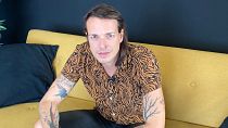 Марко Пого в своей штаб-квартире Simmering в Вене, 12 октября 2022 г.