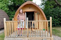 The YHA’s Stratford-upon-Avon hostel offers deluxe camping pods in its gated garden.
