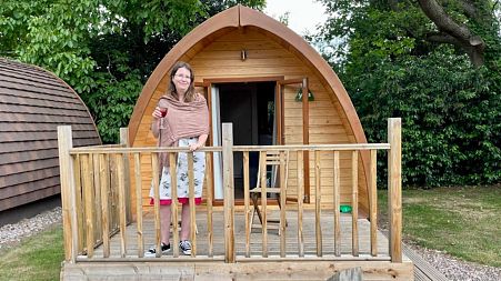 The YHA’s Stratford-upon-Avon hostel offers deluxe camping pods in its gated garden.