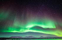 The Northern Lights in Swedish Lapland