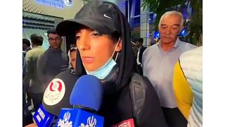 Iranian athlete Elnaz Rekabi