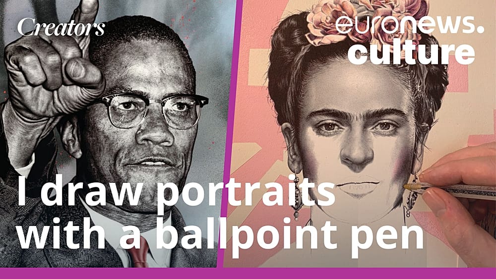 One man and his ballpoint pen: Meet the artist behind these stunning ...