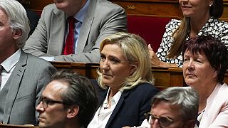 Marine le Pen, leader of the National Rally party, has attacked the government over Lola's death and its immigration policies