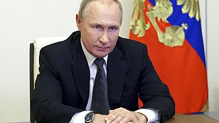 Vladimir Poutine préside un Conseil de sécurité (19/10/2022)