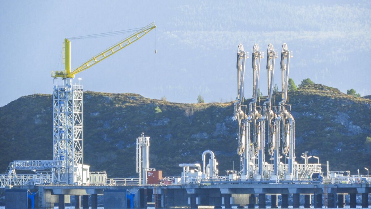 Газоперерабатывающий завод Ормен Ланге в Норвегии