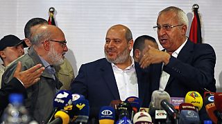 Görüşme sonrası Hamas'ın Arap ve İslam Dünyasıyla İlişkiler Ofisi Başkanı Halil el-Hayye Şam'da bir basın toplantısı düzenledi