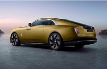 Rolls-Royce has unveiled Spectre, its first all-electric super coupe with a 520 km range.