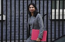 Die britische Innenministerin Suella Braverman hat ihren Rücktritt eingereicht