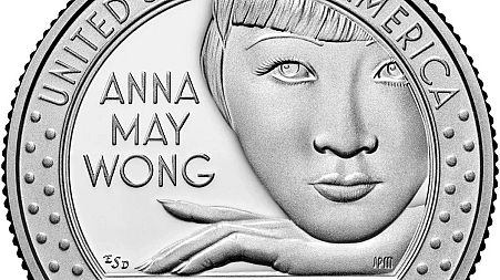 Anna May Wong on the 2022 quarter, as part of the American Women Quarters Program