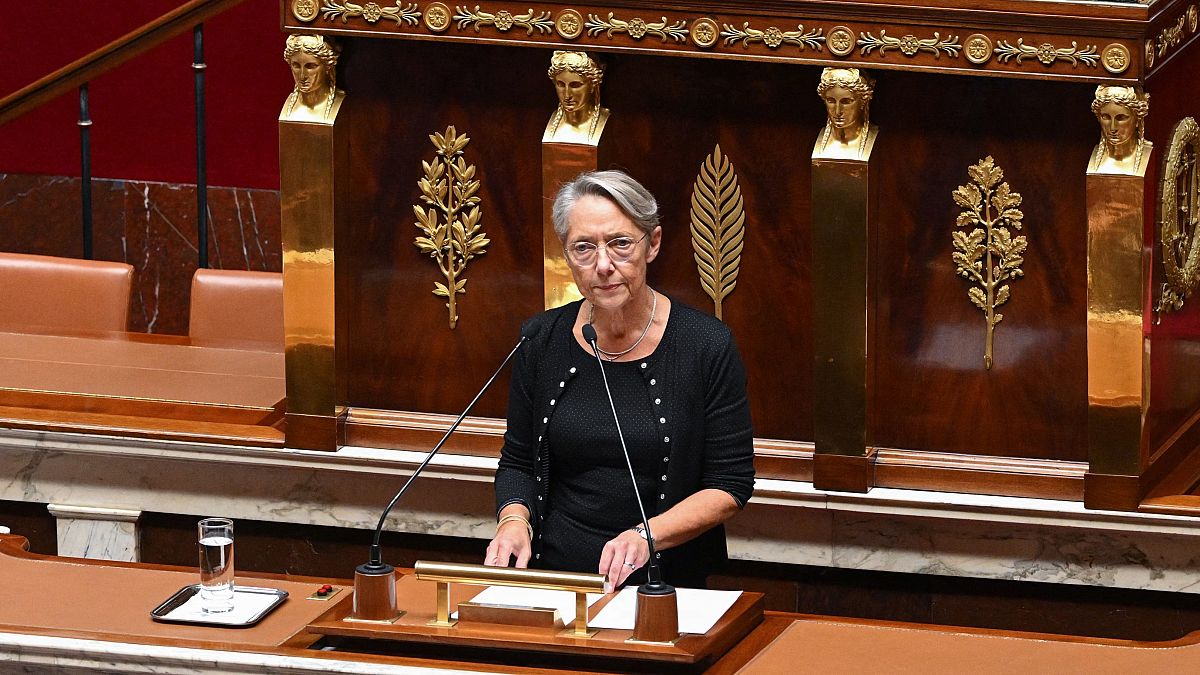 Elisabeth Borne francia miniszterelnök 2022. október 20-án