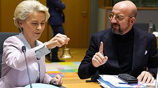 Avrupa Komisyonu Başkanı Ursula von der Leyen ve Avrupa Konseyi Başkanı Charles Michel