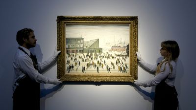 L.S. Lowry's iconic painting, Going to the Match 1953, estimated at £5,000,000-8,000,000