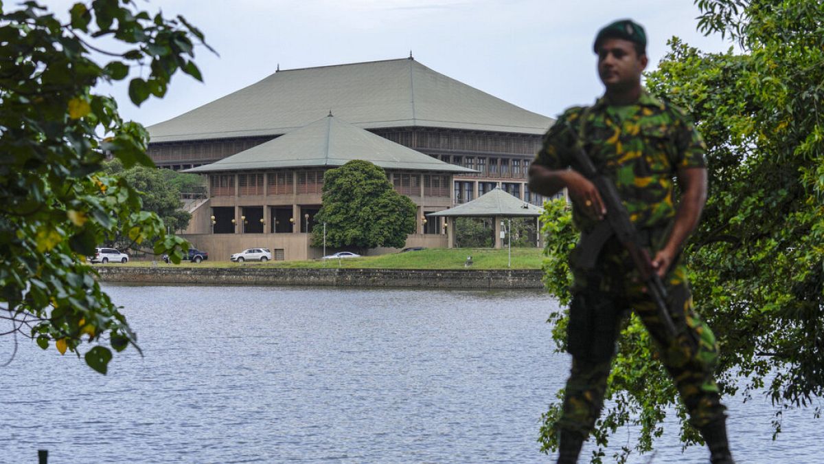 Sri Lanka'da parlamento binası 