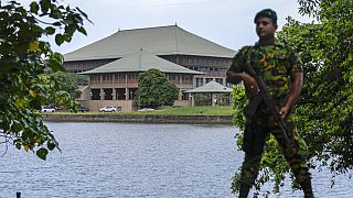 Sri Lanka'da parlamento binası