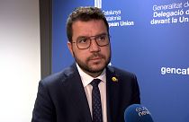 Kataloniens Regionalpräsident Pere Aragonès im Gespräch mit Euronews 