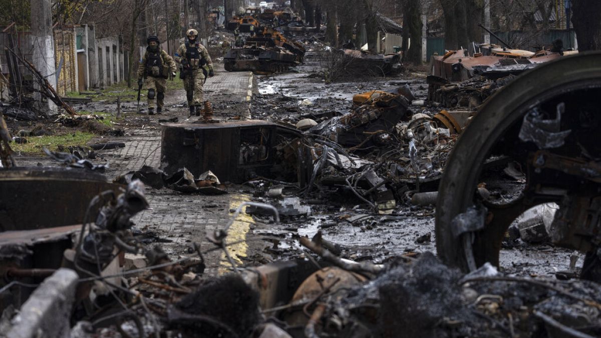 Zerstörte ukrainische Städte