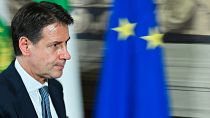 Giuseppe Conte dopo la consultazione al Quirinale