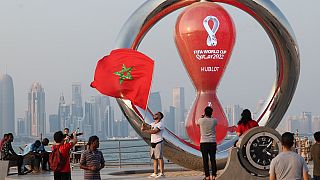Moroccan fans gather in Qatar ahead of the FIFA World Cup