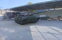 Tomas, a cseh közadakozásból vásárolt tank