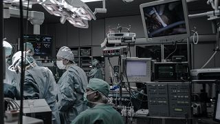 Una cirugía en el Hospital Universitario de Bruselas