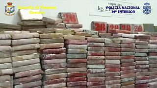 Italian police intercepted a huge cocaine shipment in 2019