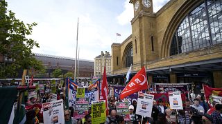 Забастовка британских железнодорожников в июне 2022 года