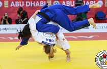 Judo überkopf: Lucy Renshall sicherte sich Gold in Abu Dhabi