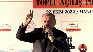 El presidente turco Recep Tayip Erdogan